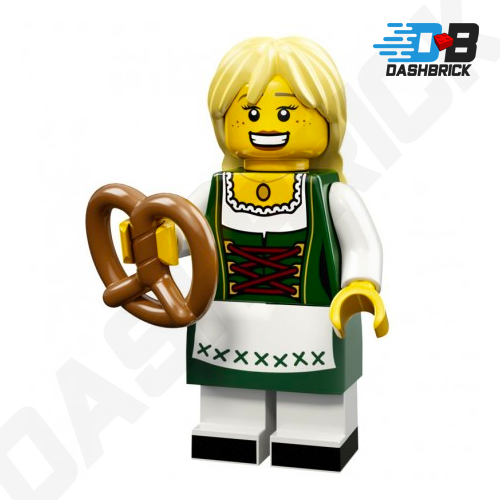 LEGO Collectable Minifigures - Pretzel Girl (3 of 16) Series 11