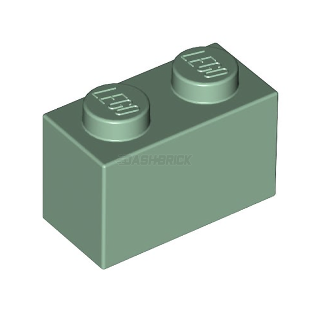 LEGO Brick 1 x 2, Sand Green [3004] 4642425