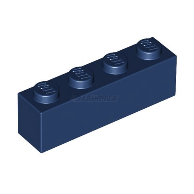 LEGO Brick 1 x 4, Dark Blue [3010]
