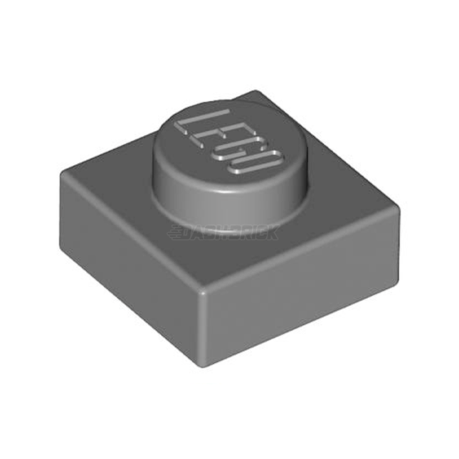LEGO Plate, 1 x 1, Dark Grey [3024] 4210719
