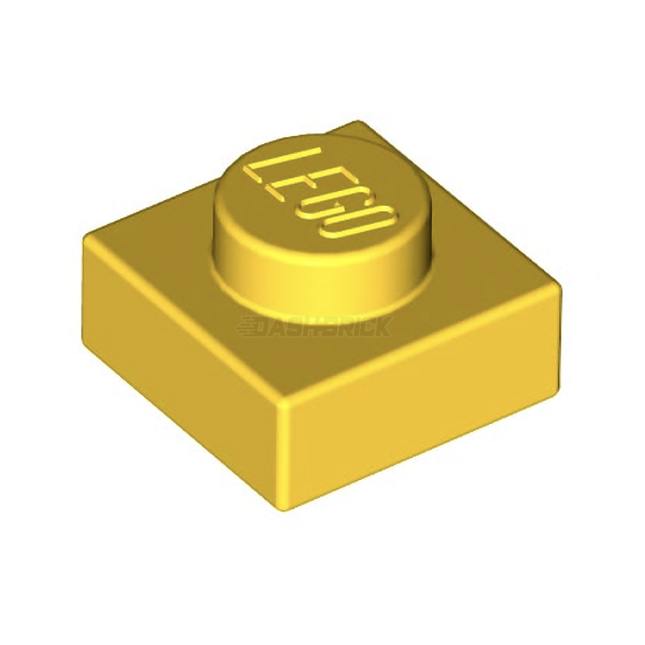 LEGO Plate, 1 x 1, Yellow [3024]