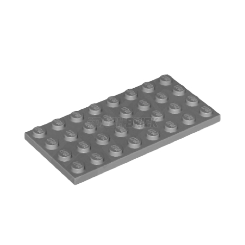 LEGO Plate 4 x 8, Dark Grey [3035] 4211061