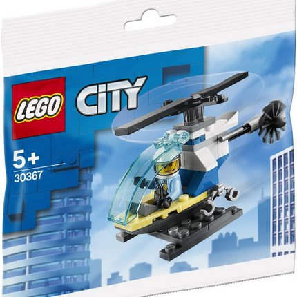 LEGO® City - Police Helicopter Polybag (2020) [30367] Retired Set