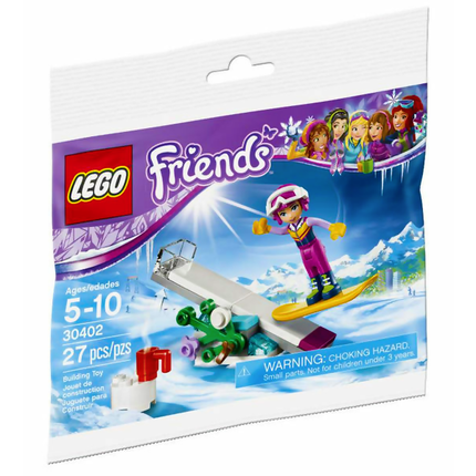 LEGO Friends - Snowboard Tricks Polybag (2017) [30402]
