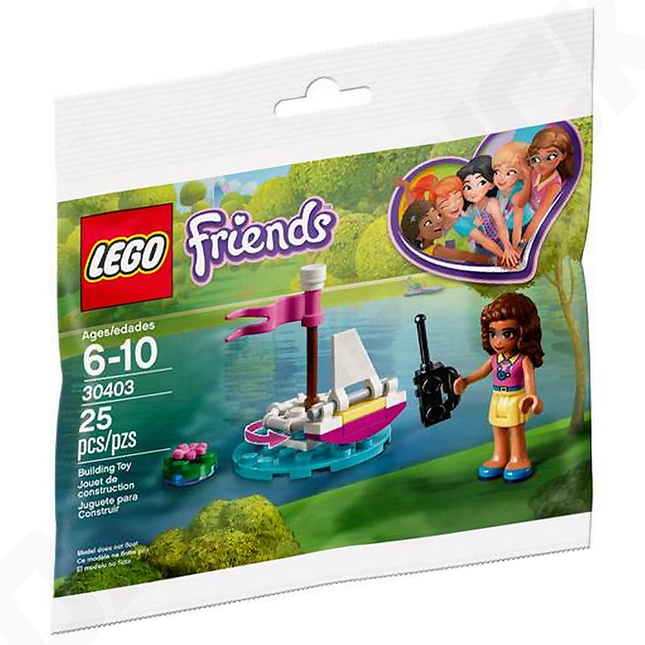 LEGO Friends: Olivia's Remote Control Boat Polybag (2018) [30403]