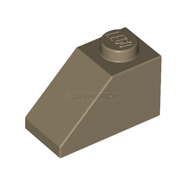 LEGO Slope 45, 2 x 1, Dark Tan [3040] 4530678