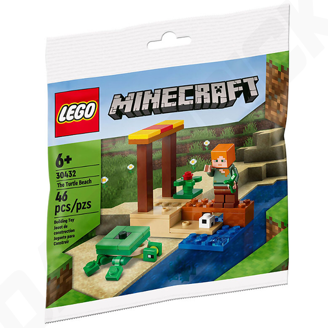 LEGO Minecraft: The Turtle Beach polybag (2022) [30432]