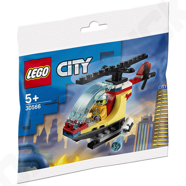 LEGO City - Fire Helicopter Polybag (2021) [30566] Retired Set