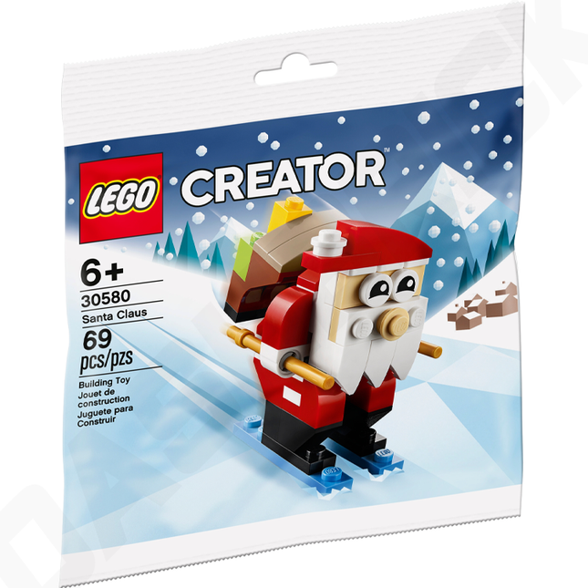 LEGO Creator - Christmas Santa Claus Skier Polybag (2019) [30580]