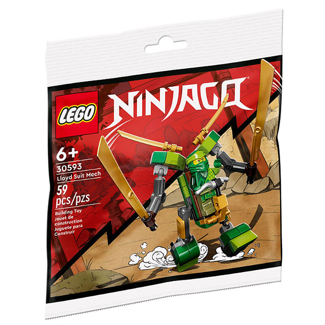 LEGO Ninjago - Lloyd Suit Mech Polybag (2022) [30593] Retired Set
