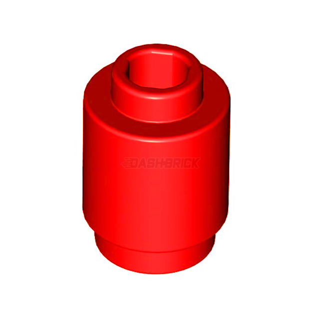 LEGO Round Brick 1 x 1, Red [3062]