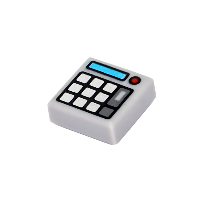 LEGO Minifigure Accessory - Tile, Keypad Buttons, Calculator (1 x 1 Tile) [3070bpb174]