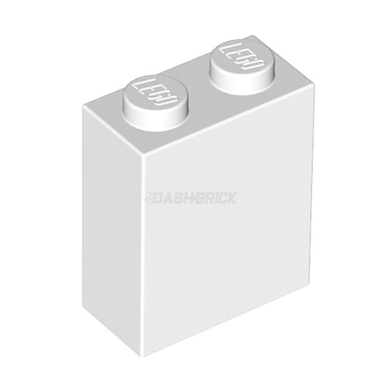 LEGO Brick 1 x 2 x 2, Inside Stud Holder, White [3245c] 4113261