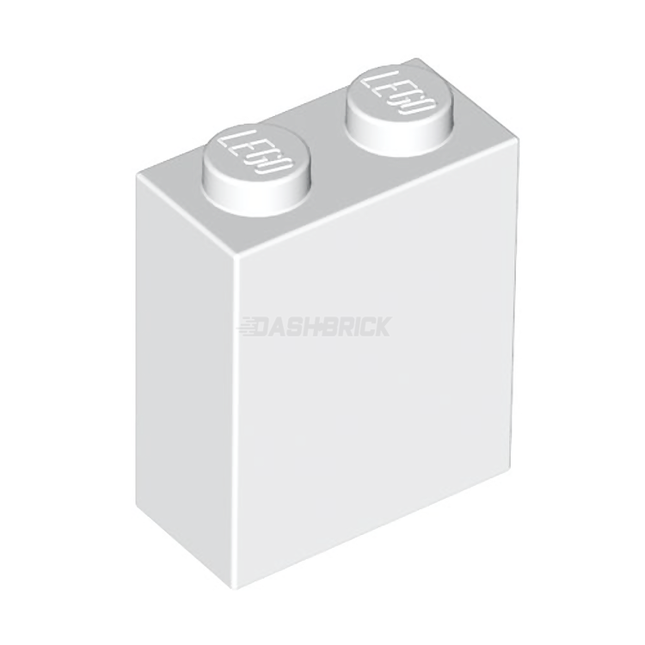 LEGO Brick 1 x 2 x 2, Inside Stud Holder, White [3245c] 4113261