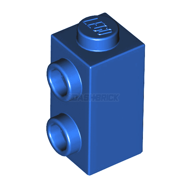 LEGO Brick, Modified 1 x 1 x 1 2/3 with Studs on Side, Blue [32952]