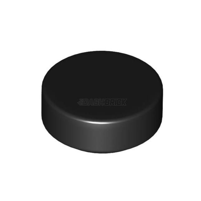 LEGO Tile, Round 1 x 1, Black [98138] 6139403