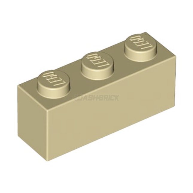LEGO Brick 1 x 3, Tan [3622]