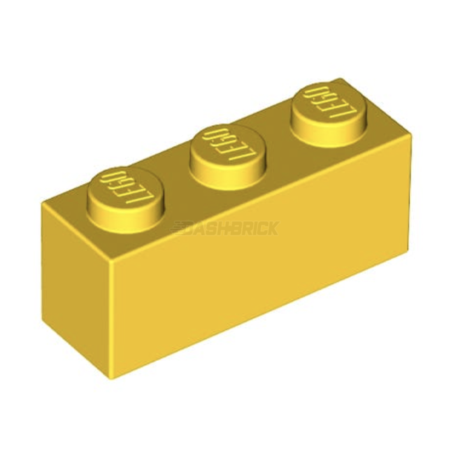 LEGO Brick 1 x 3, Yellow [3622]