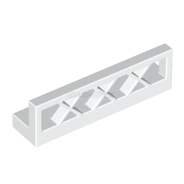 LEGO Fence 1 x 4 x 1, White [3633]