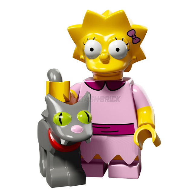 LEGO Collectable Minifigures - Lisa with Snowball II (3 of 16) [The Simpsons, Series 2]