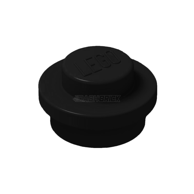 LEGO Round Plate, 1 x 1, Black [4073] 614126