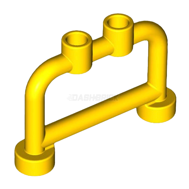 LEGO Fence/Barrier Bar 1 x 4 x 2 with Studs, Yellow [4083] 4165503