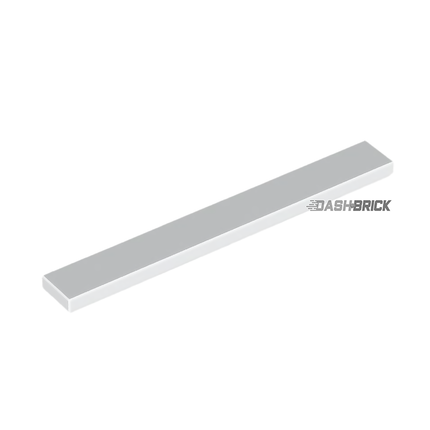 LEGO Tile 1 x 8, White [4162]