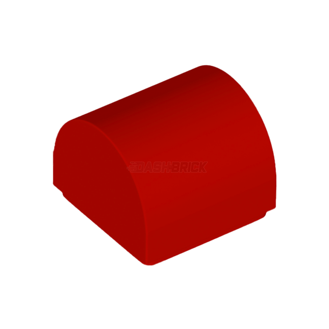 LEGO Slope, Curved 1 x 1 x 2/3 Double, Red [49307]