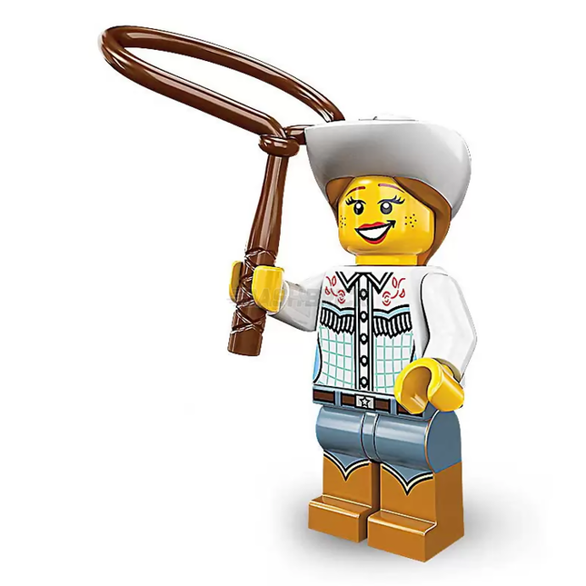 LEGO Collectable Minifigures - Cowgirl (4 of 16) [Series 8]
