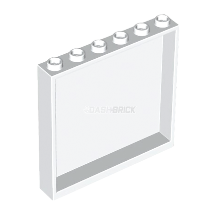 LEGO Wall/Panel 1 x 6 x 5, White [59349] 4504228