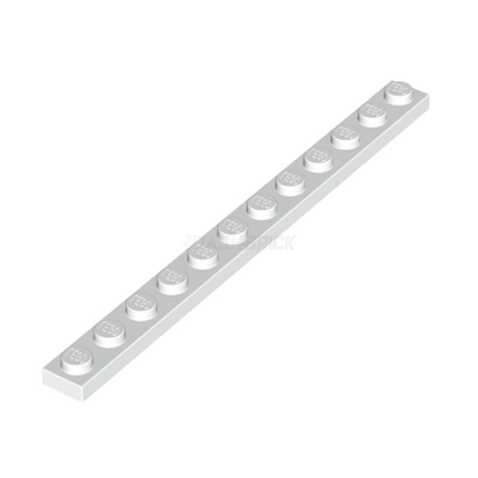 LEGO Plate 1 x 12, White [60479] 4514842