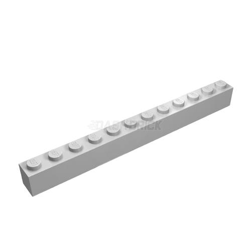 LEGO Brick 1 x 12, Light Grey [6112] 4211522