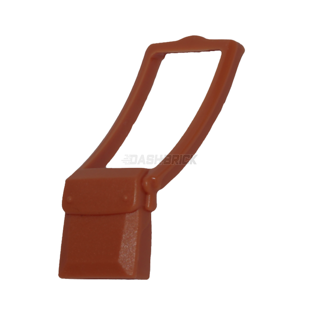 LEGO Minifigure Accesory - Bag, Handbag, Messenger Pouch, Reddish Brown [61976]