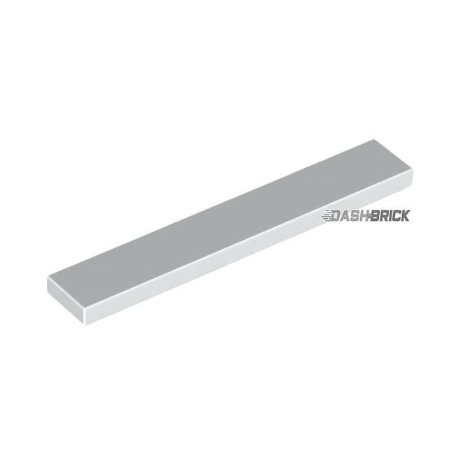 LEGO Tile 1 x 6, White [6636] 663601