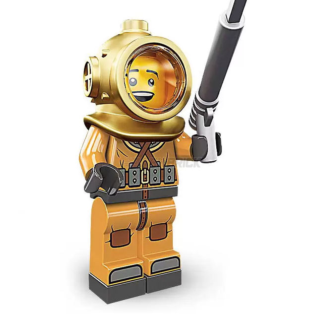 LEGO Collectable Minifigures - Diver (6 of 16) [Series 8]