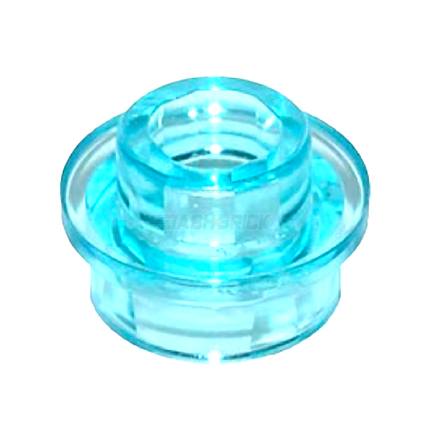 LEGO Round Plate, 1 x 1, Open Stud, Trans-Light Blue [85861] 6510163