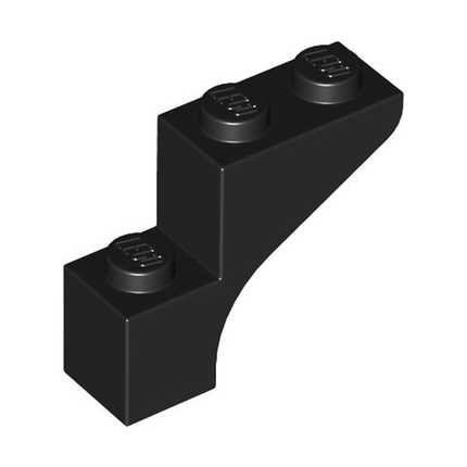 LEGO Brick, Arch 1 x 3 x 2, Black [88292]