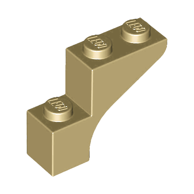 LEGO Brick, Arch 1 x 3 x 2, Tan [88292] 4579306
