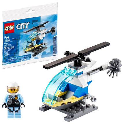LEGO® City - Police Helicopter Polybag (2020) [30367] Retired Set
