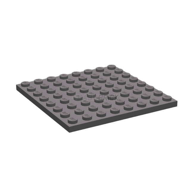 LEGO Plate, 8 x 8, Dark Grey [4210802] 4210802