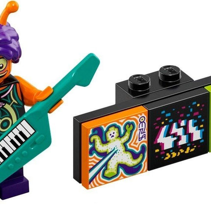 LEGO Minifigure - Alien Keytarist, Vidiyo Bandmates Series 1 (9 of 12) [VIDIYO]
