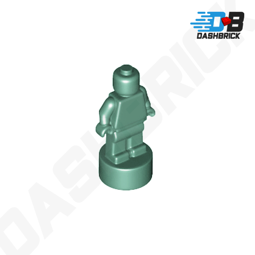 LEGO Minifigure Accessory - Trophy / Statuette, Sand Green [90398]
