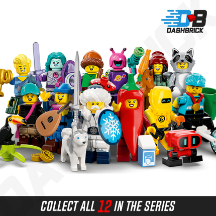 LEGO Collectable Minifigures - Wheelchair Racer (12 of 12) [Series 22]