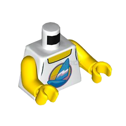 LEGO Minifigure Part - Torso - Tank Top/Singlet, Sailboat Print [973pb3572c01]