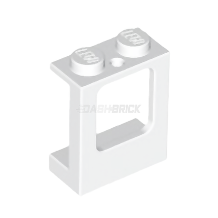 LEGO Window 1 x 2 x 2 Plane, Single Hole Top, Bottom for Glass [60032]