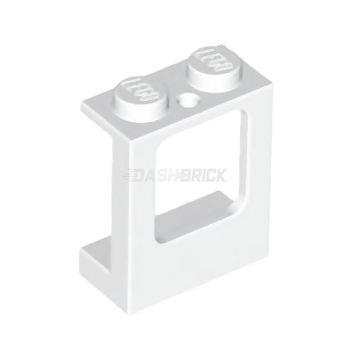 LEGO Window 1 x 2 x 2 Plane, Single Hole Top, Bottom for Glass [60032]