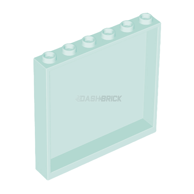 LEGO Wall/Panel 1 x 6 x 5, Aqua [59349]