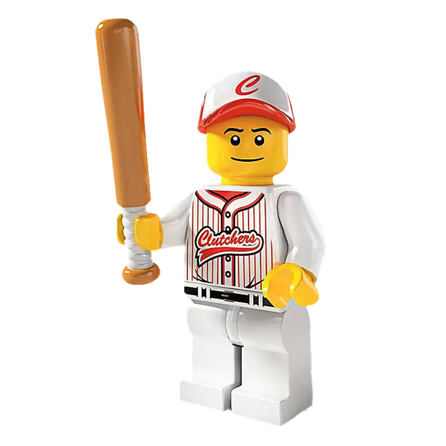 LEGO Collectable Minifigures - Baseball Player (16 of 16) [Series 3]