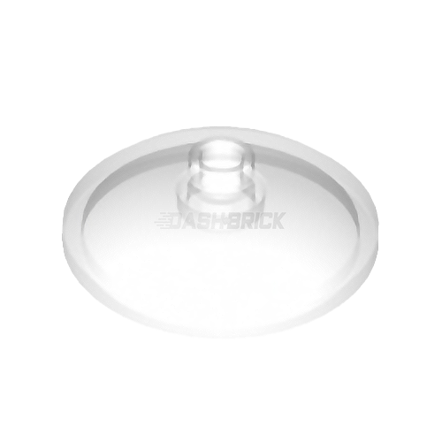 LEGO Dish 3 x 3 Inverted (Radar), Trans-Clear [43898]