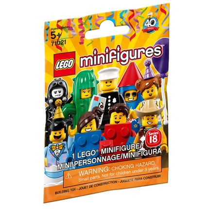 LEGO Collectable Minifigures - Brick Suit Girl (3 of 17) [Series 18]